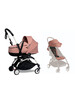 Babyzen YOYO2 Stroller White Frame with Bassinet & FREE 6+ Color Pack